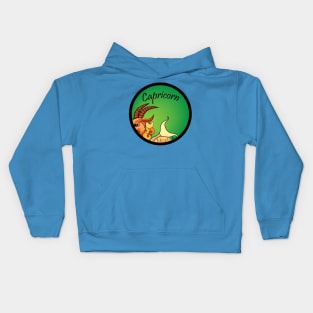 Capricorn Zodiac Astrology Kids Hoodie